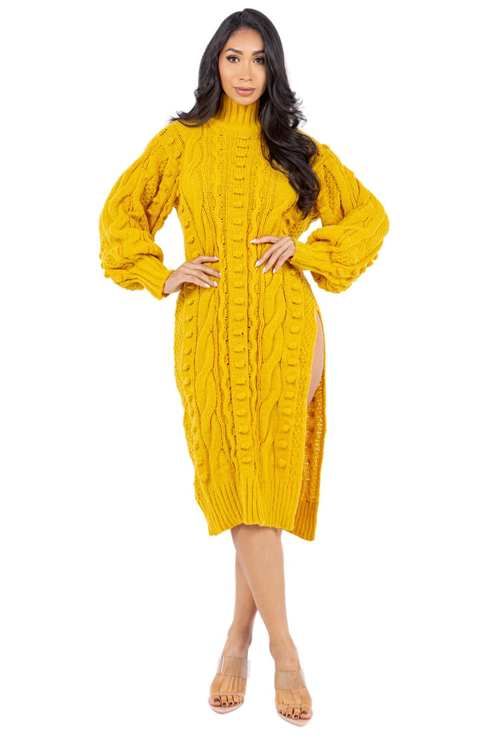 Cozy Temptation Sweater Dress