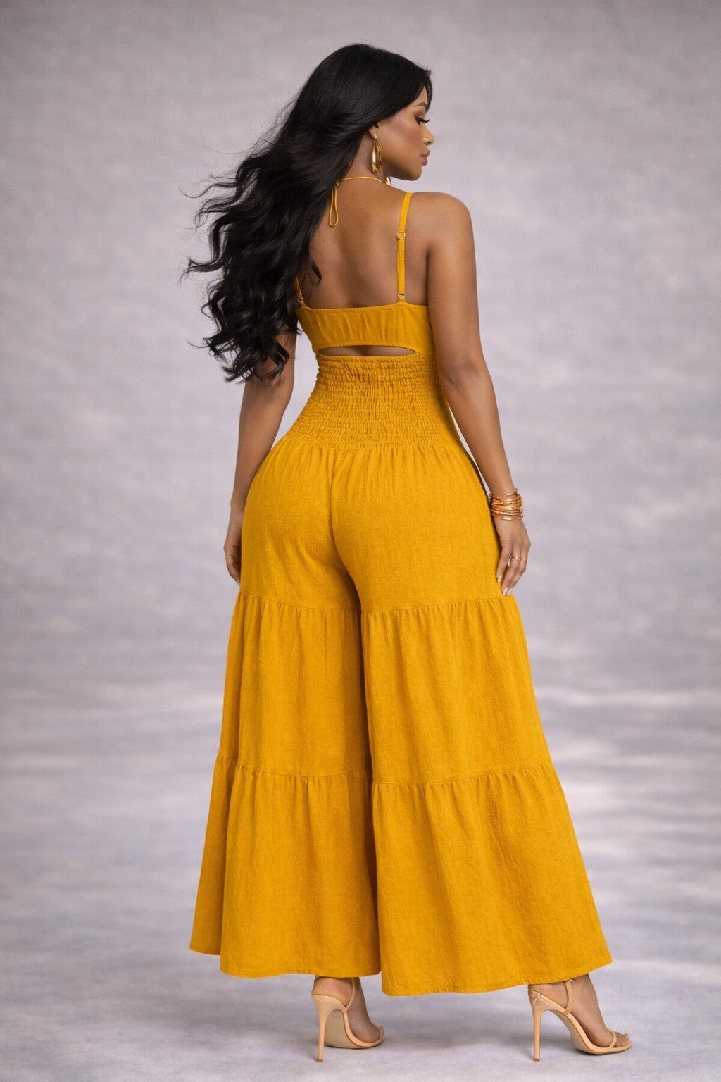Golden Hour Goddess Jumpsuit