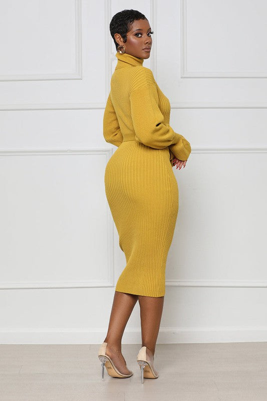 Warm Embrace Midi Dress