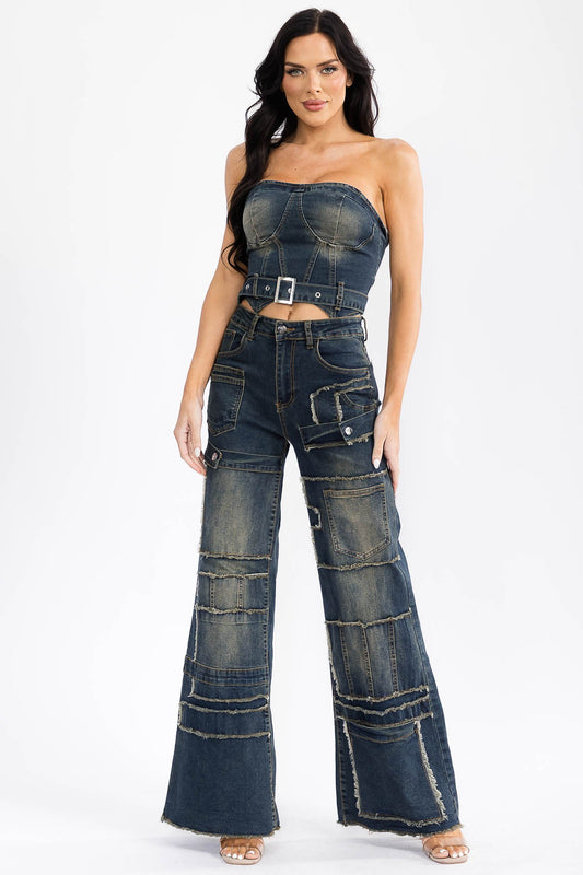 Heavy Hitter Denim Cargo Set