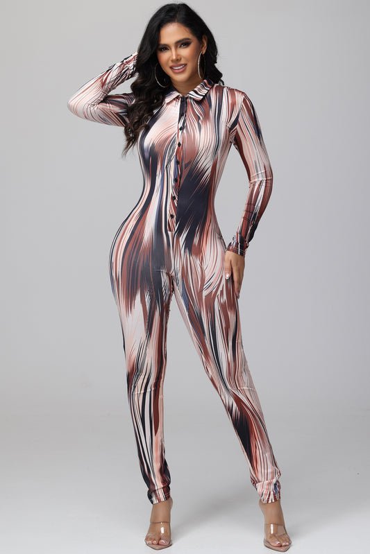 Roses Brush Stroke Jumpsuit