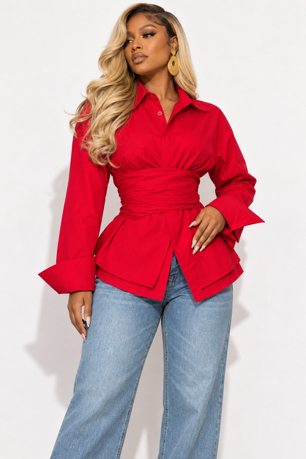 Power Play Wrap Shirt