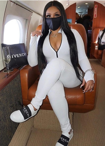 Command Zip Sculpt Jumpsuit