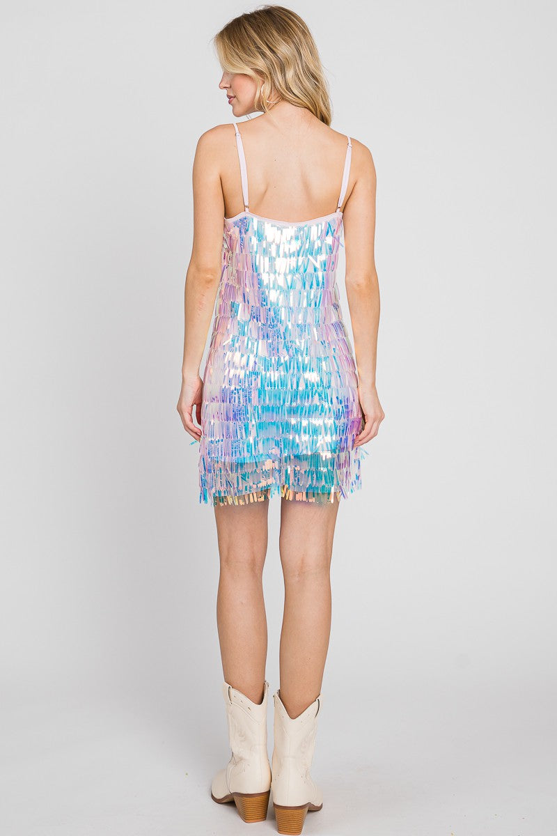 Disco Fever Mini Dress