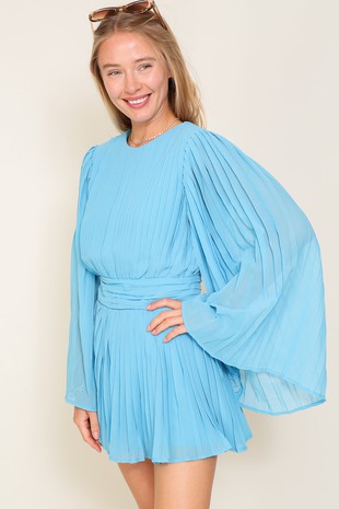Rosalie Pleated Romper