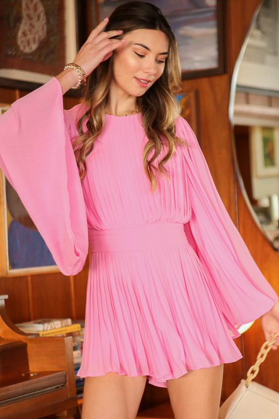Rosalie Pleated Romper