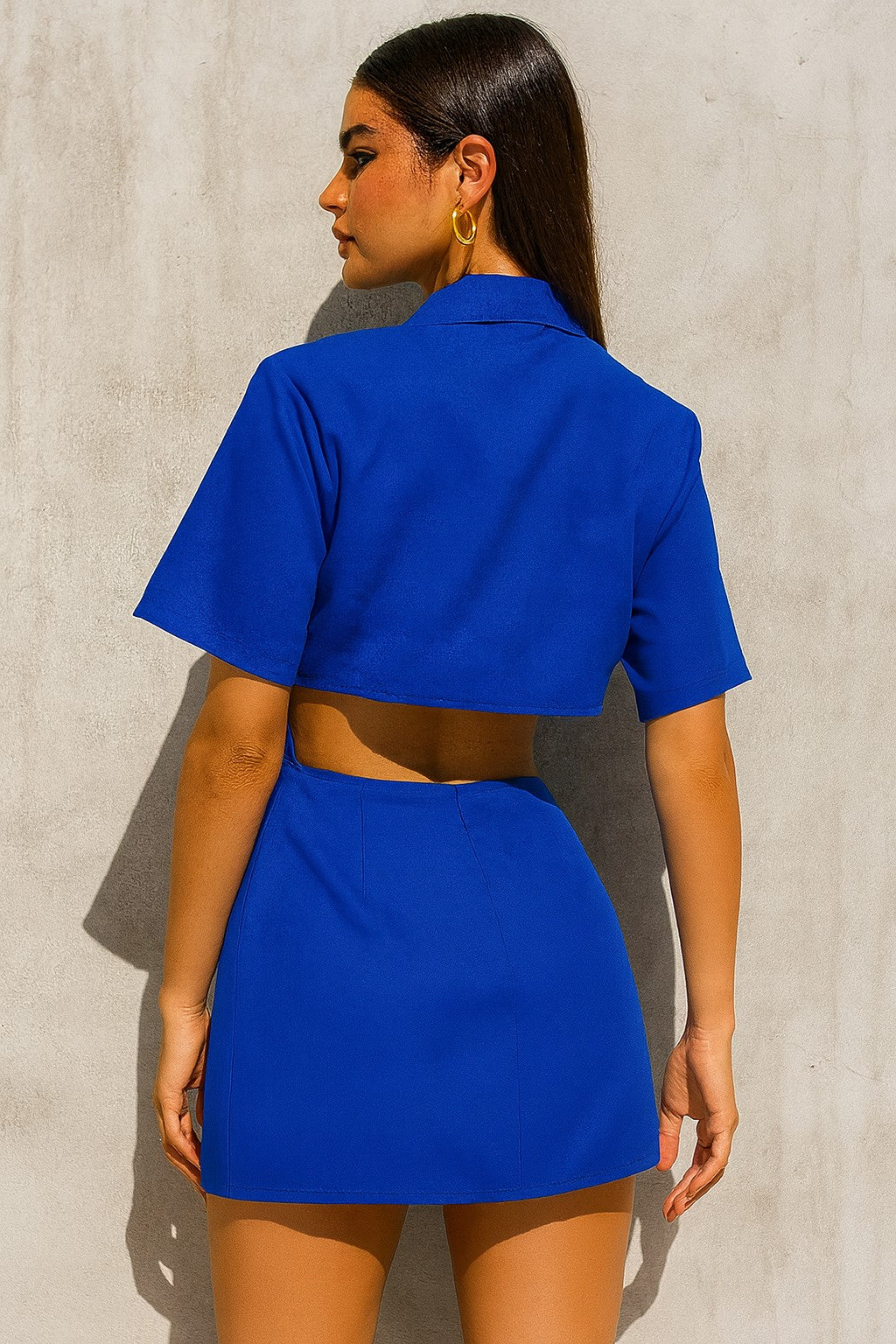 Caught Your Eye Cutout Mini Dress