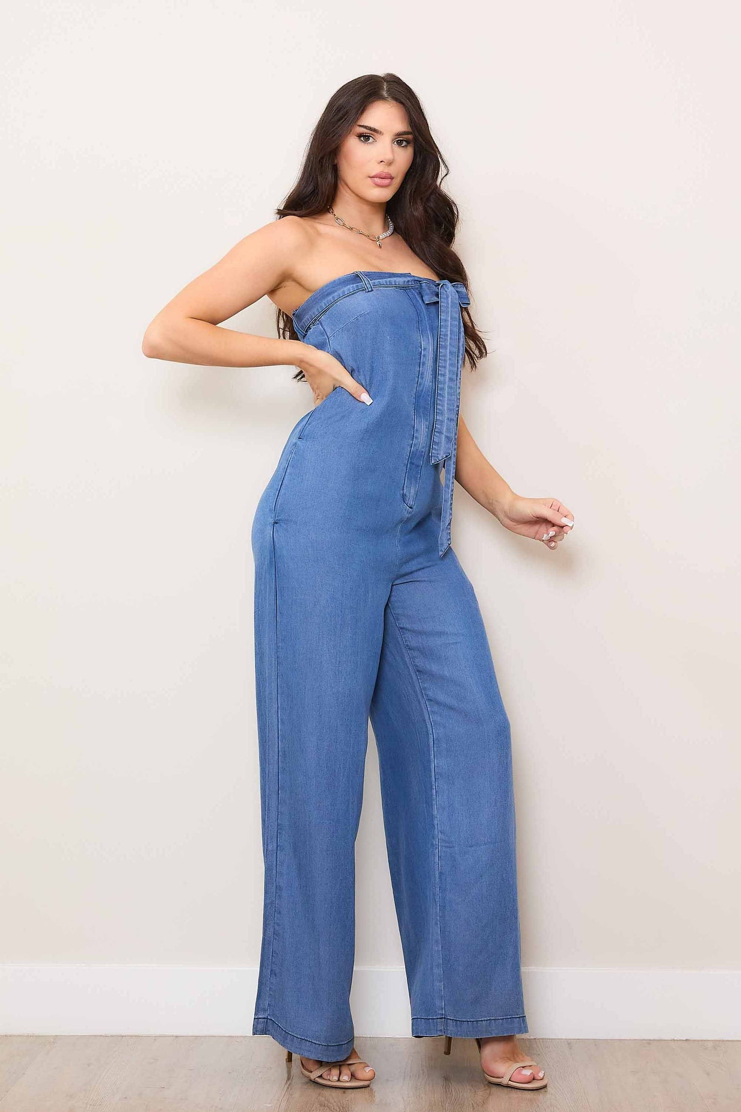 Downtown Denim Jumpsuit