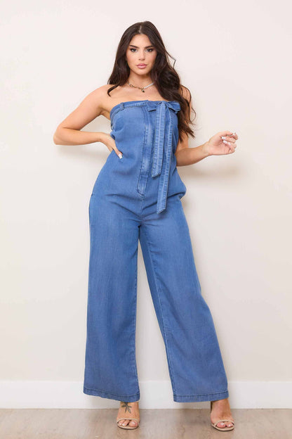 Downtown Denim Jumpsuit