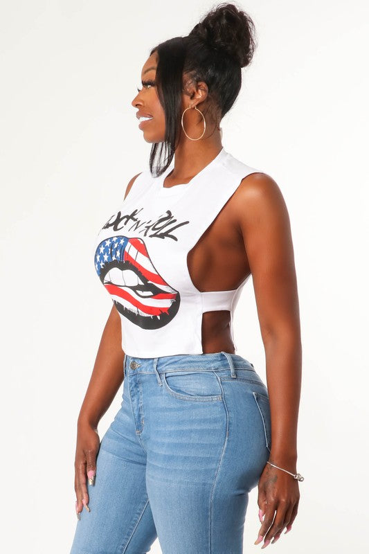 Rock Her World Crop
