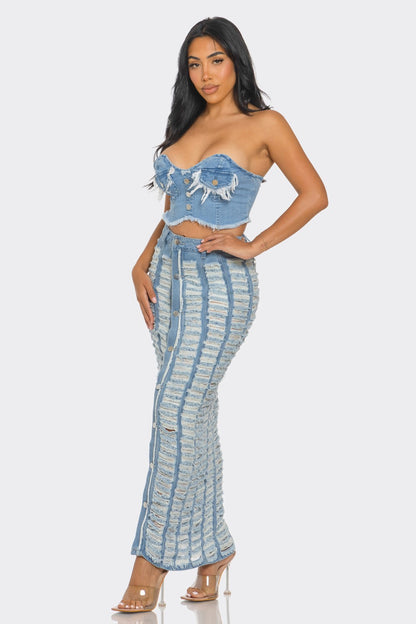 Denim After Dark  Set