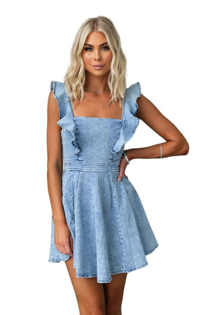 Sweet Escape Denim Mini Dress