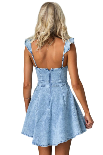Sweet Escape Denim Mini Dress