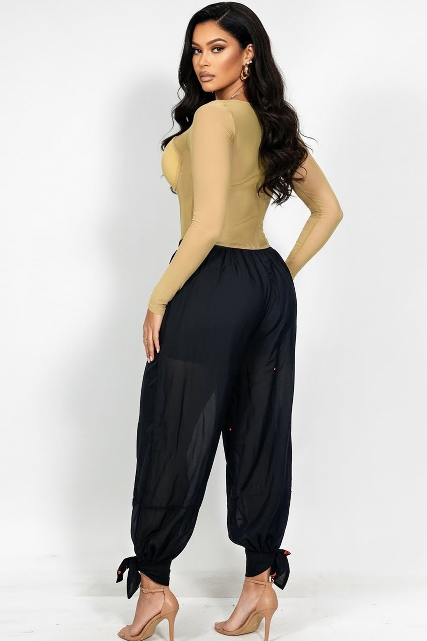 Contour Muse Mesh Corset Top