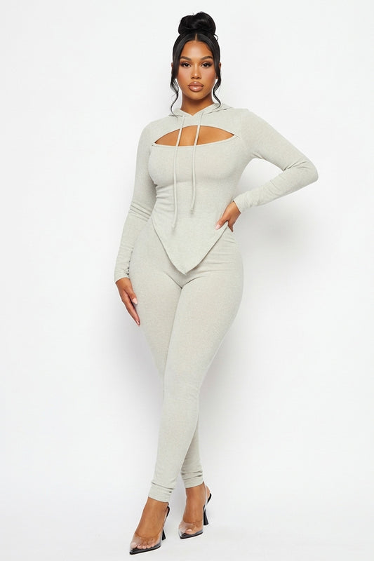 Soft Focus Hooded Lounge Set