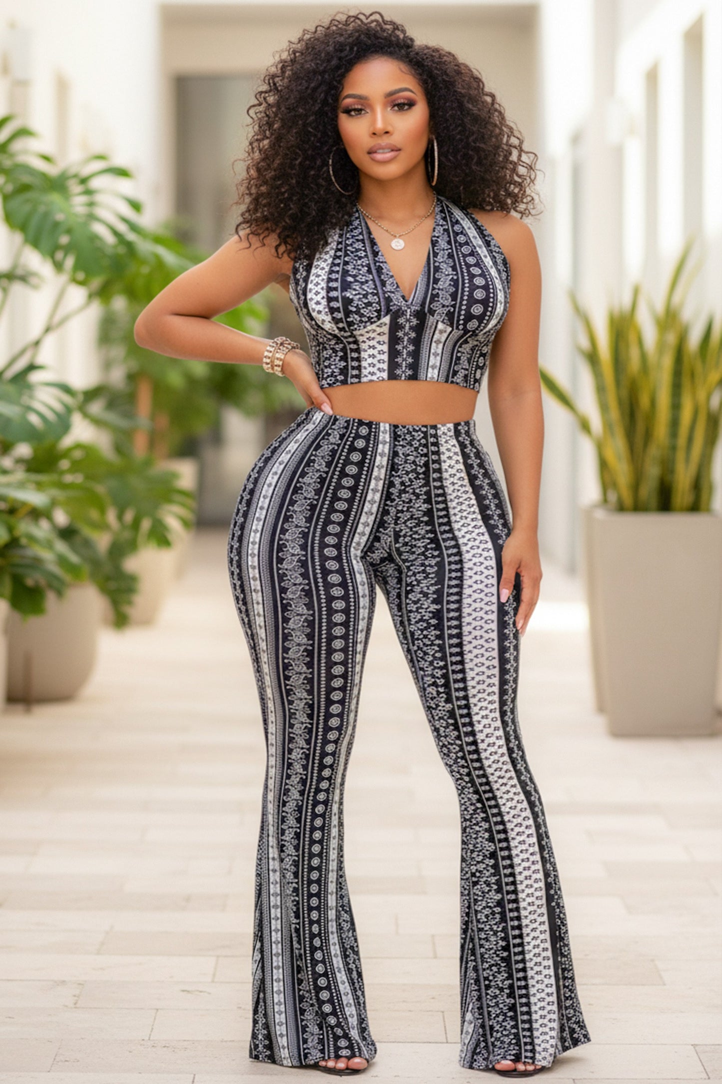 Boho Babe Bell Bottom Set