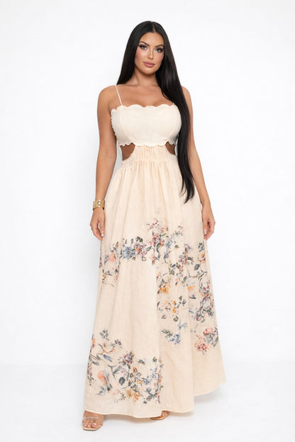Aurelia Bloom Maxi Dress