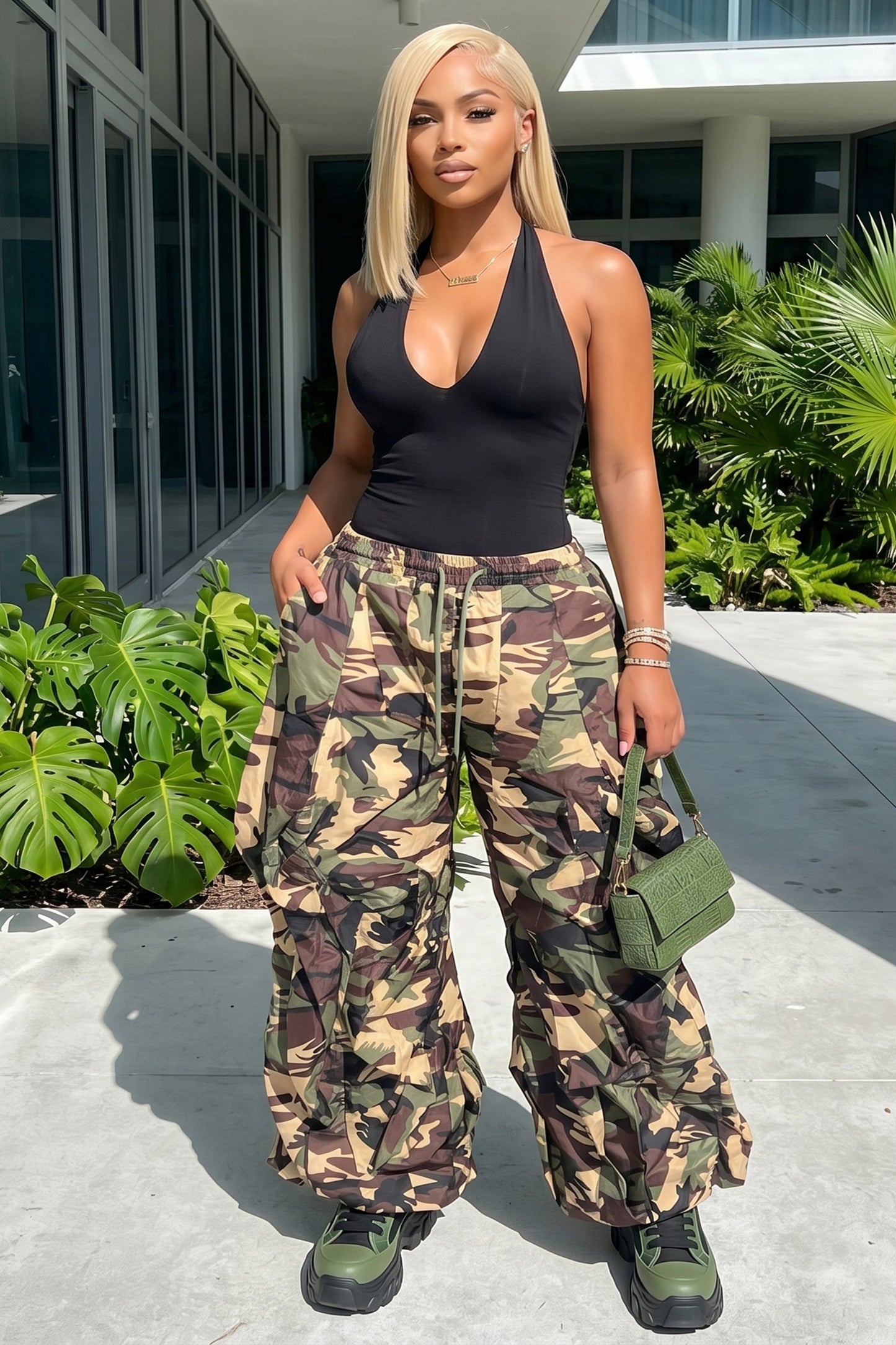 Command The Room Camo Joggers