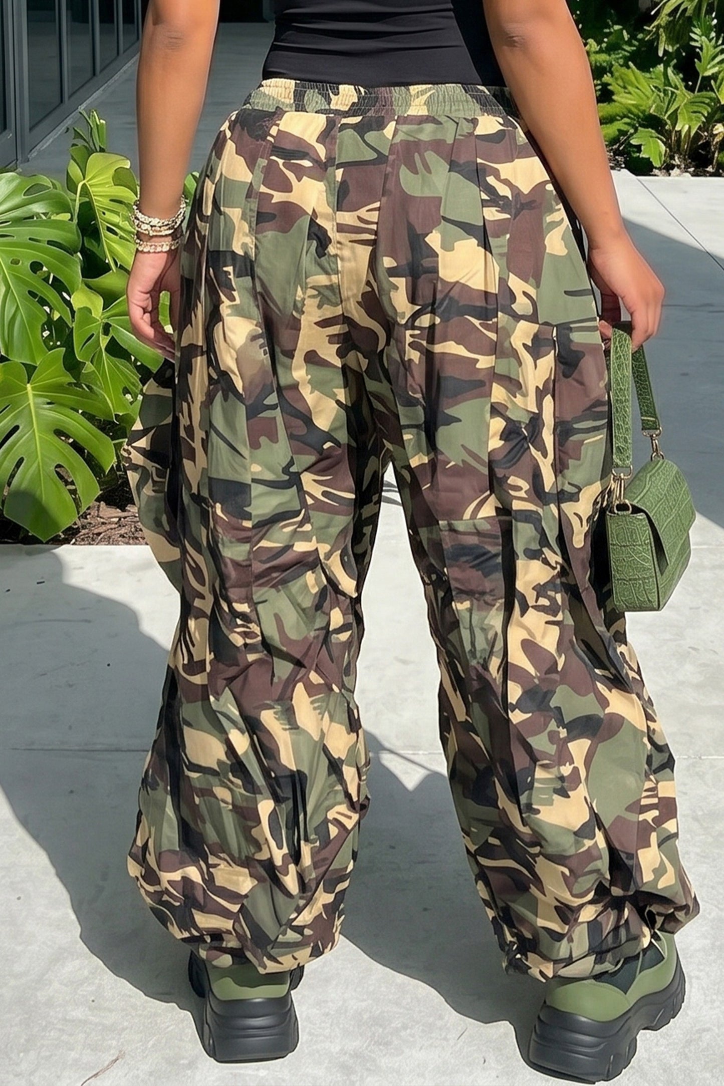 Command The Room Camo Joggers