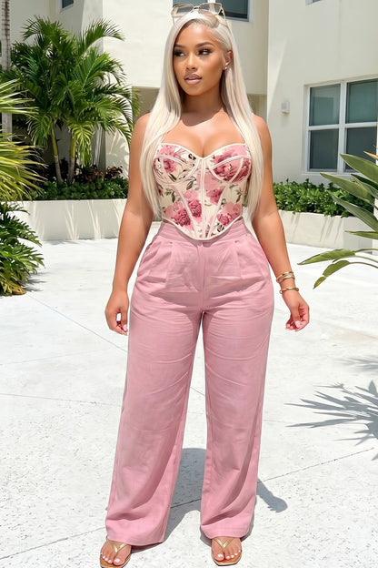 City Chic Wide Leg Trousers