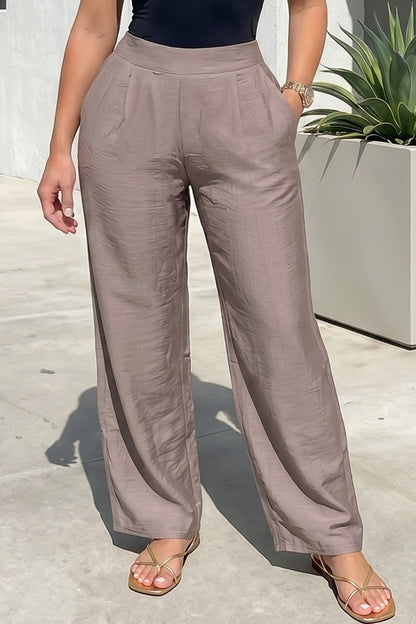 City Chic Wide Leg Trousers