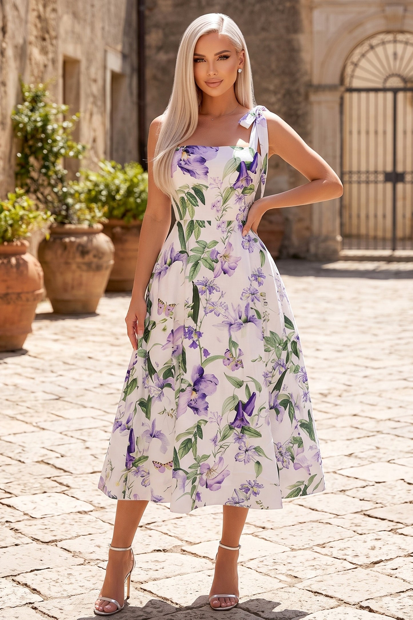 Lavender Dreams Midi Dress