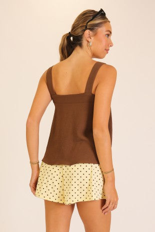 Soleil Bow Cami Top