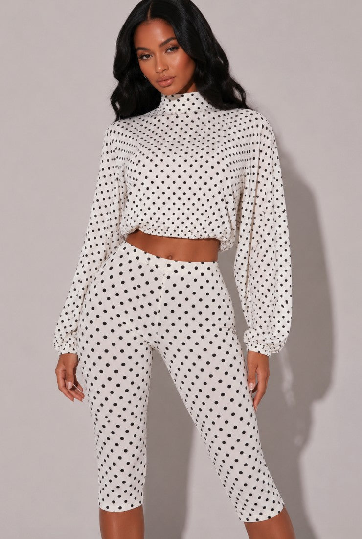 Dot The Occasion Capri Set