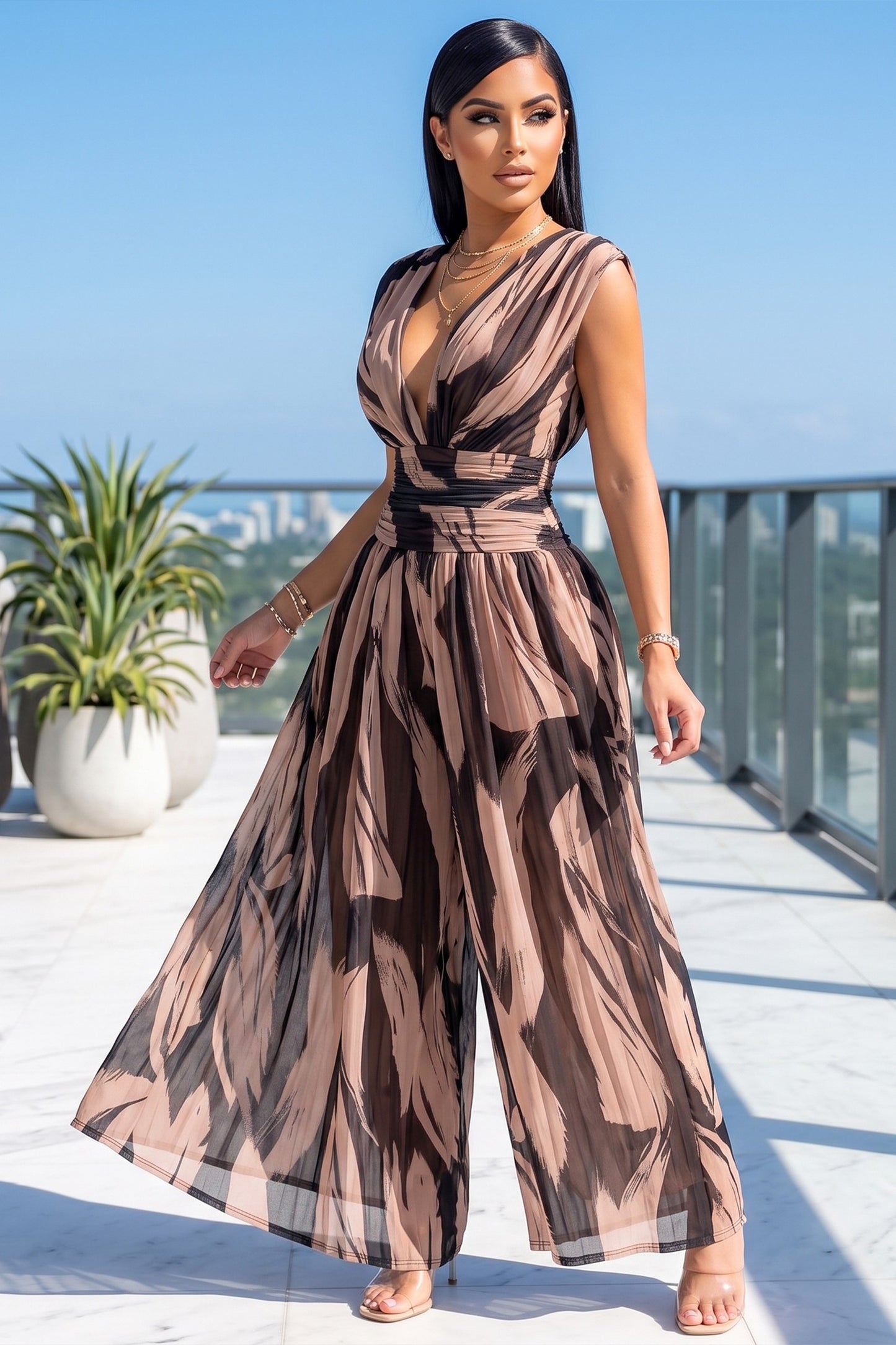 Breezing Through Paradise Jumpsuit