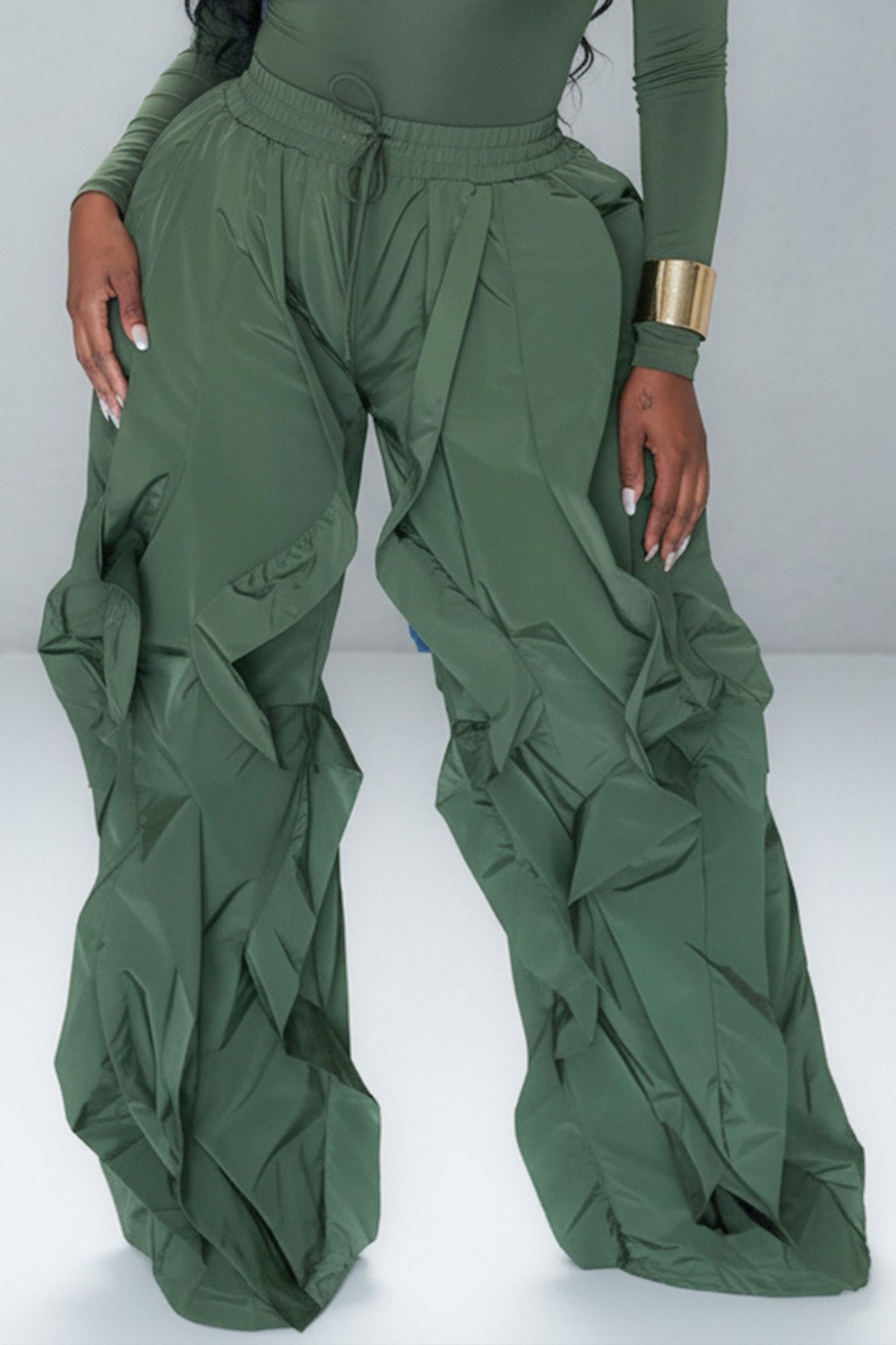Run The Streets Ruffle Joggers