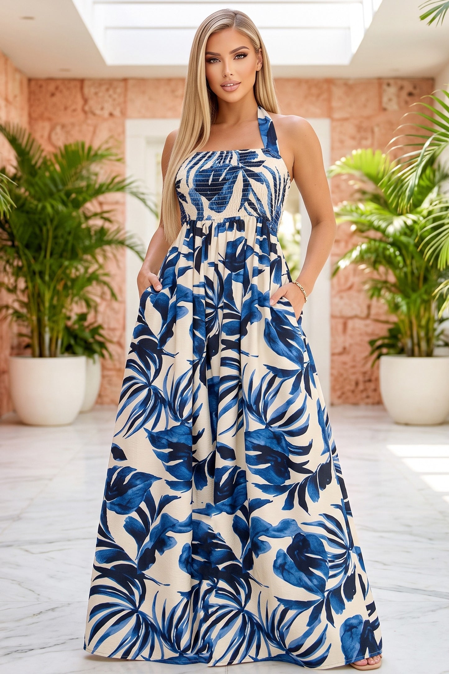 Catch Flights Not Feelings Maxi Dress