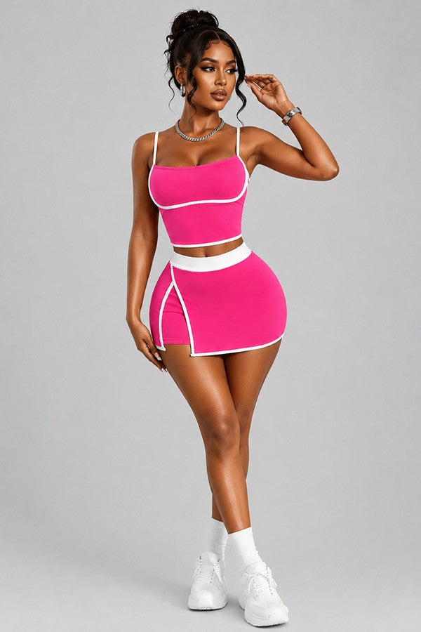 Court Side Cutie Skort Set