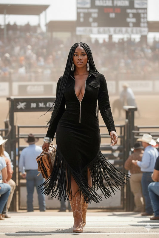 Frontier Siren Zip Dress