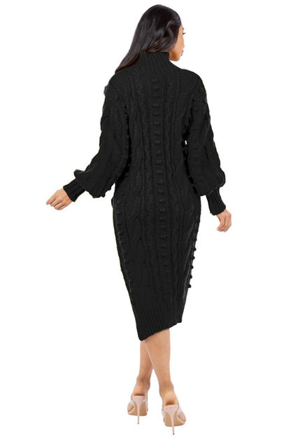 Cozy Temptation Sweater Dress