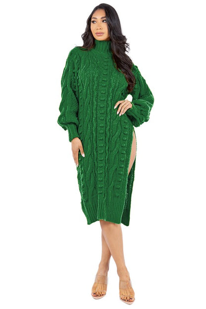 Cozy Temptation Sweater Dress