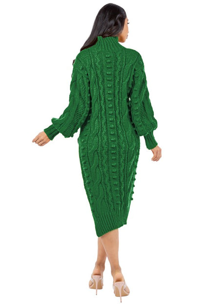 Cozy Temptation Sweater Dress