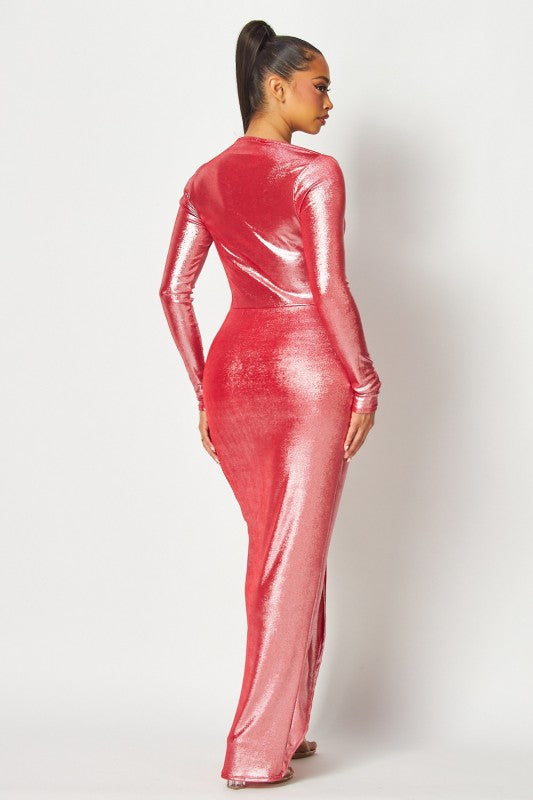 Celestial Shine One-Shoulder Dress