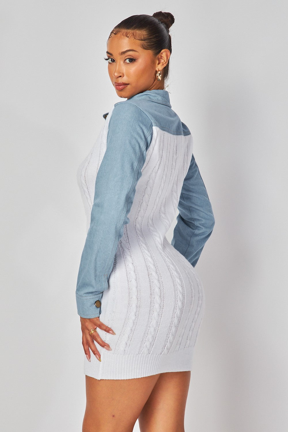 Soft Power Play Sweater Dress