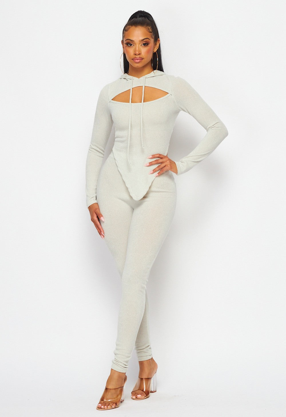 Soft Focus Hooded Lounge Set