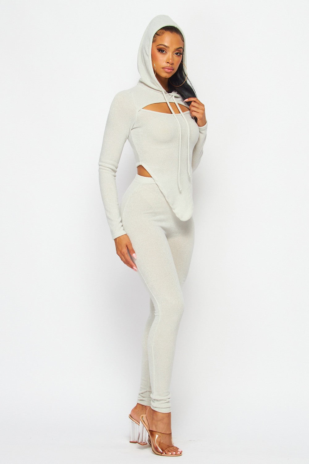 Soft Focus Hooded Lounge Set
