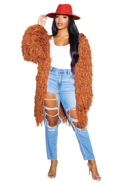 Fringe Authority Cardigan