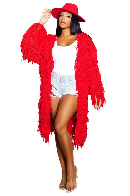 Fringe Authority Cardigan