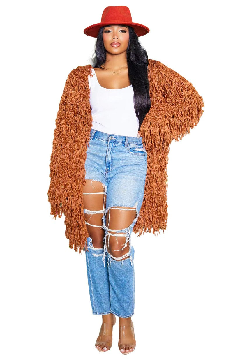 Fringe Authority Cardigan