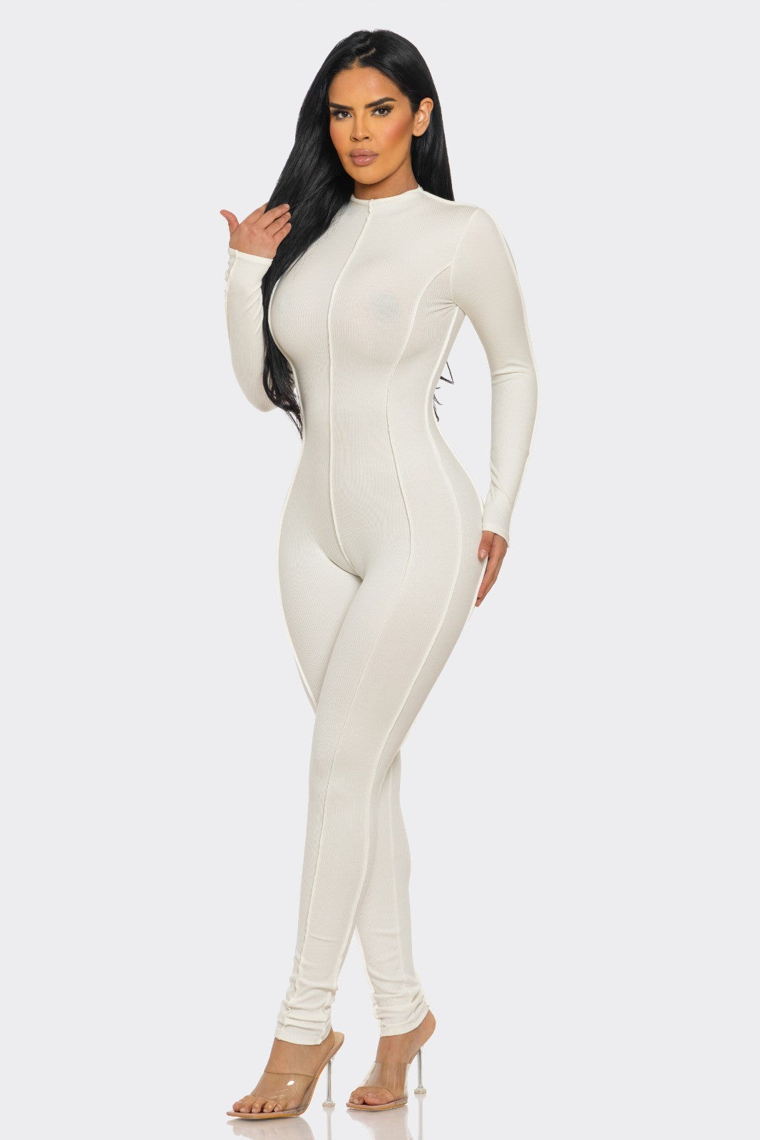Contour Authority Ribbed Jumpsuit