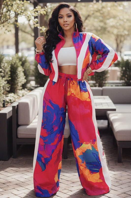 Vivid Motion Zip-Up Track Set