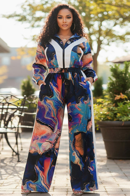 Vivid Motion Zip-Up Track Set