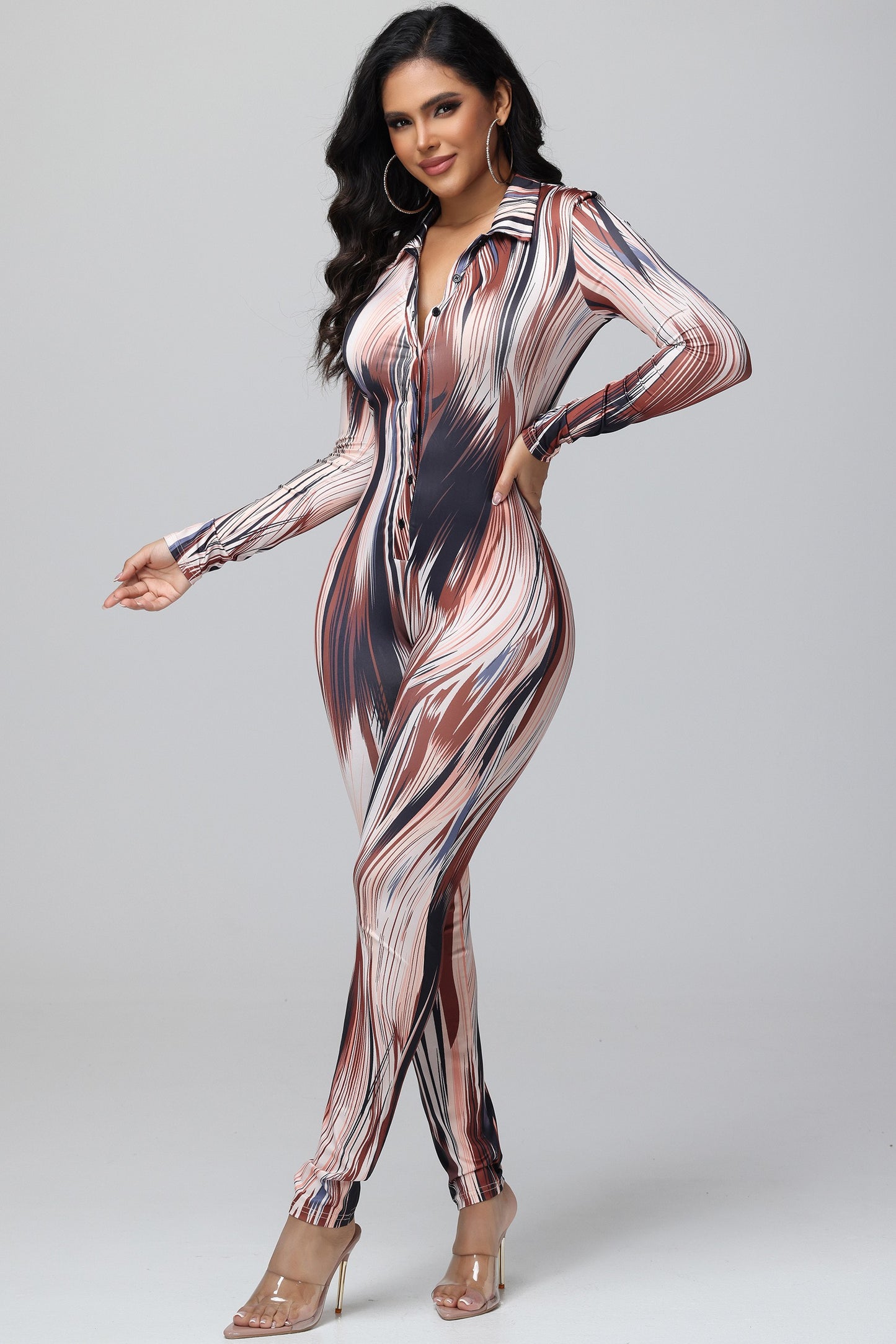 Roses Brush Stroke Jumpsuit