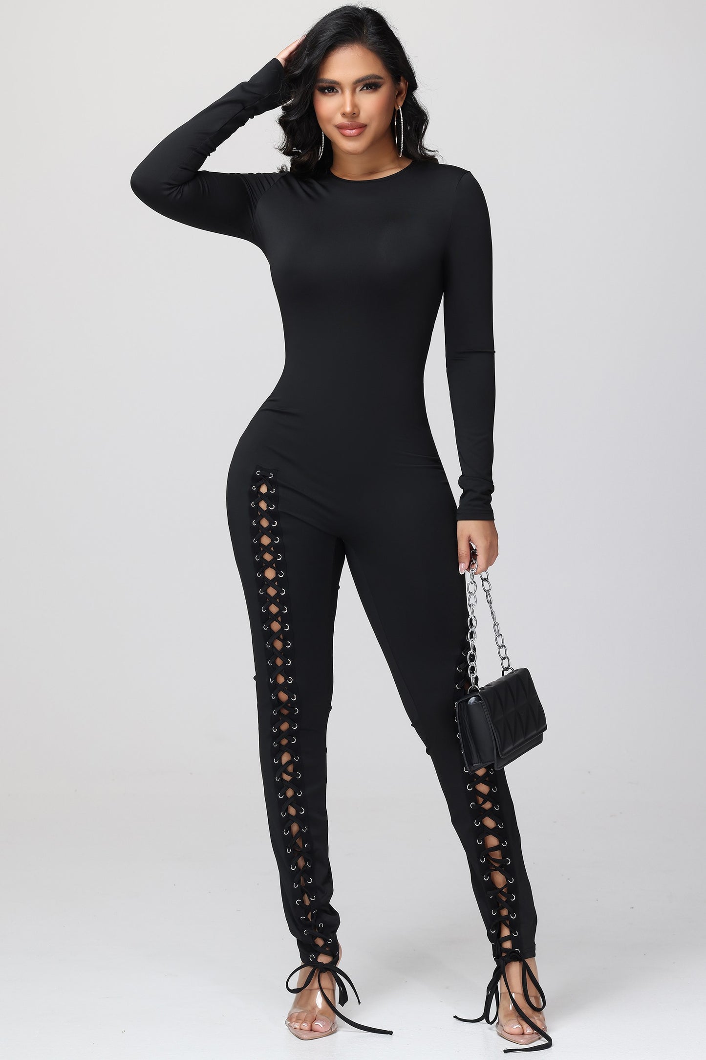 Carminla Tie Up Jumpsuit
