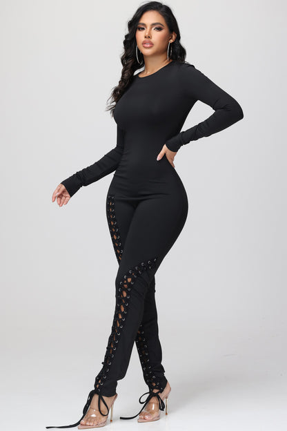 Carminla Tie Up Jumpsuit