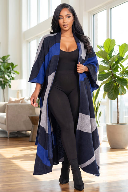 Graphic Rebellion Maxi Cardigan